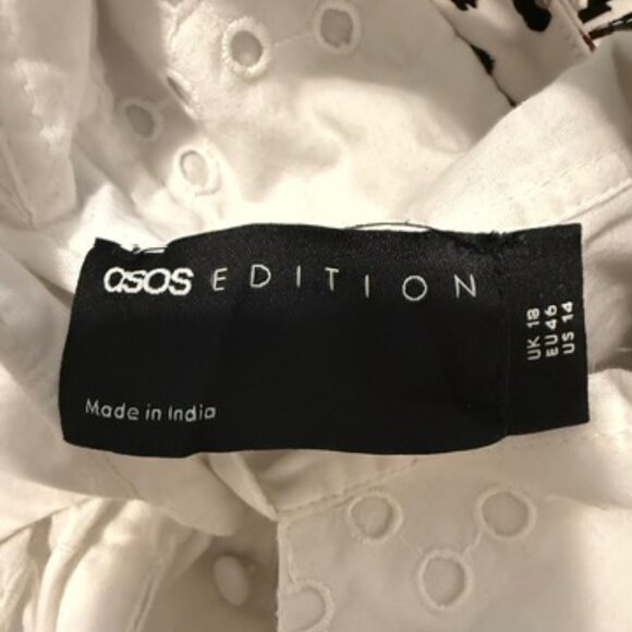 ASOS EDITION white eyelet dress - Picture 7 of 7